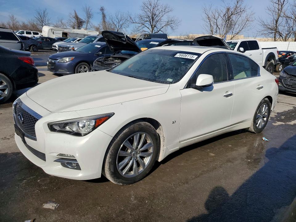 Продажа на аукционе авто 2014 Infiniti Q50 Base, vin: JN1BV7AR8EM695279, номер лота: 76606115