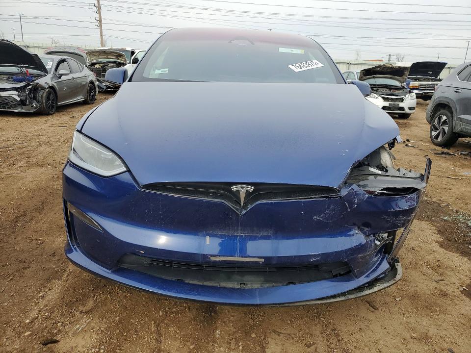 2023 Tesla Model X მანქანა იყიდება აუქციონზე, vin: 7SAXCDE57PF419379, აუქციონის ნომერი: 76483975