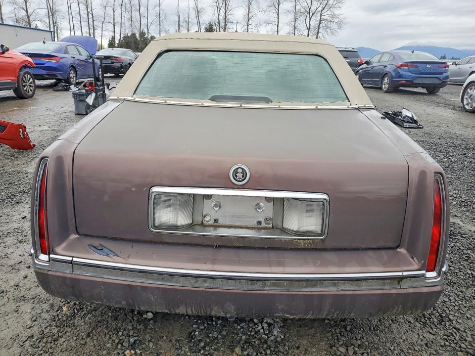 77961705 :رقم المزاد ، 1G6KD52B4SU284644 vin ، 1995 Cadillac Deville مزاد بيع
