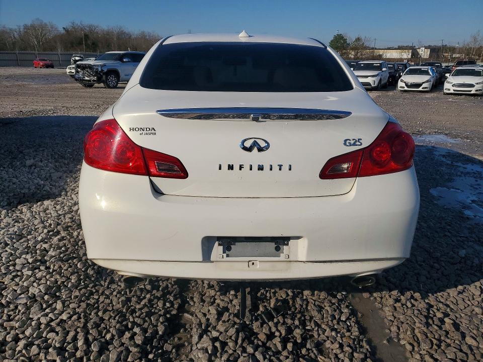 2012 Infiniti G25 მანქანა იყიდება აუქციონზე, vin: JN1DV6AP9CM701511, აუქციონის ნომერი: 75293925