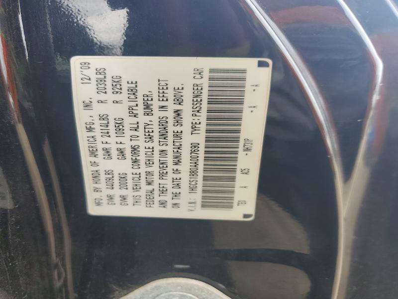 Продажа на аукционе авто 2010 Honda Accord, vin: 1HGCS1B80AA007690, номер лота: 77986845