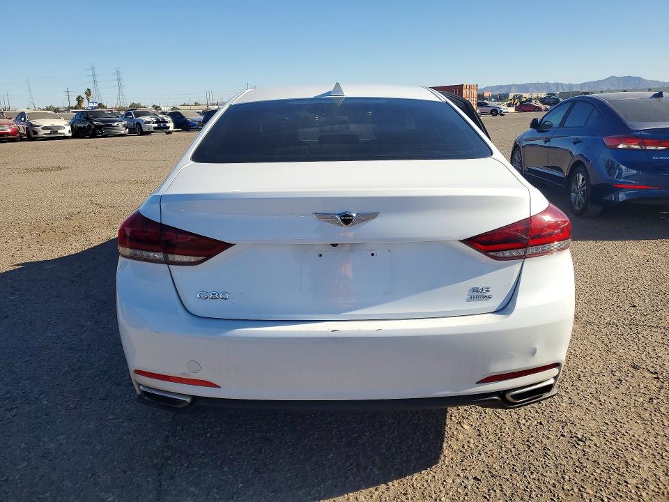 Auction sale of the 2017 Genesis G80, vin: KMHGN4JE7HU175265, lot number: 76233545