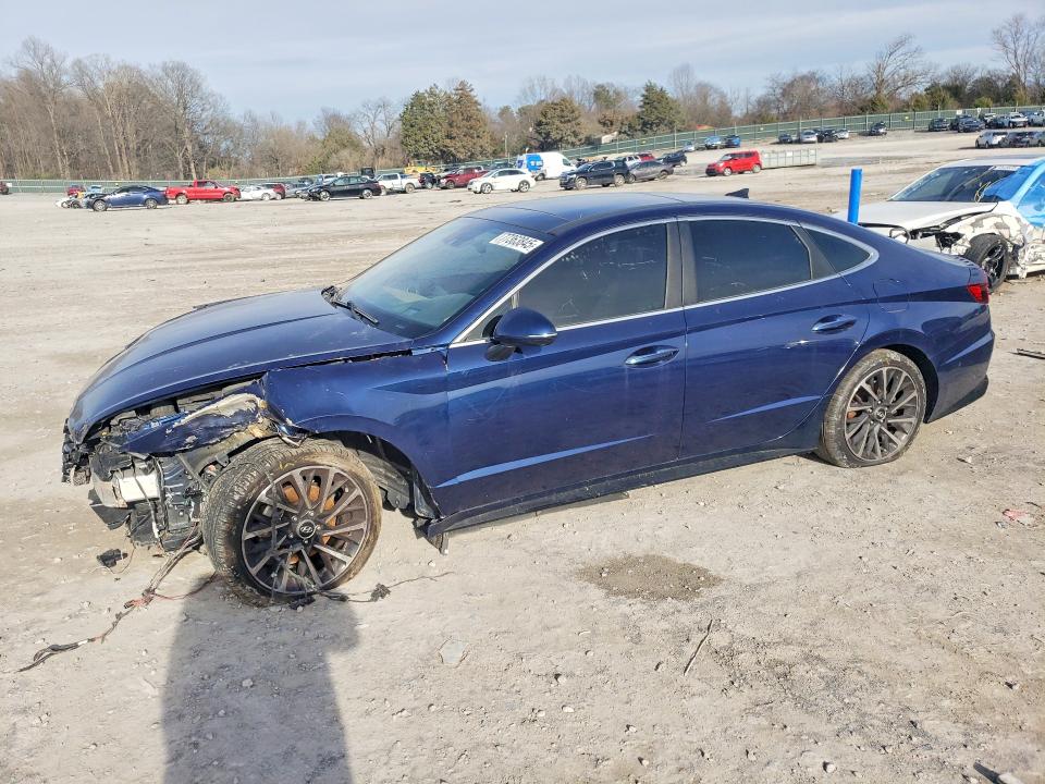 2021 Hyundai Sonata მანქანა იყიდება აუქციონზე, vin: 5NPEH4J25MH074531, აუქციონის ნომერი: 77363845