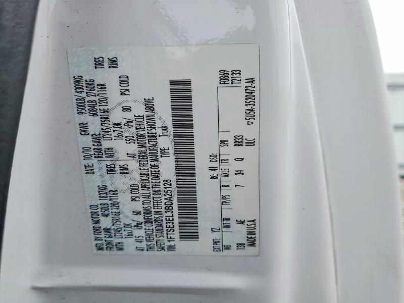 Продажа на аукционе авто 2011 Ford Econoline, vin: 1FTSE3EL3BDA25128, номер лота: 78100295