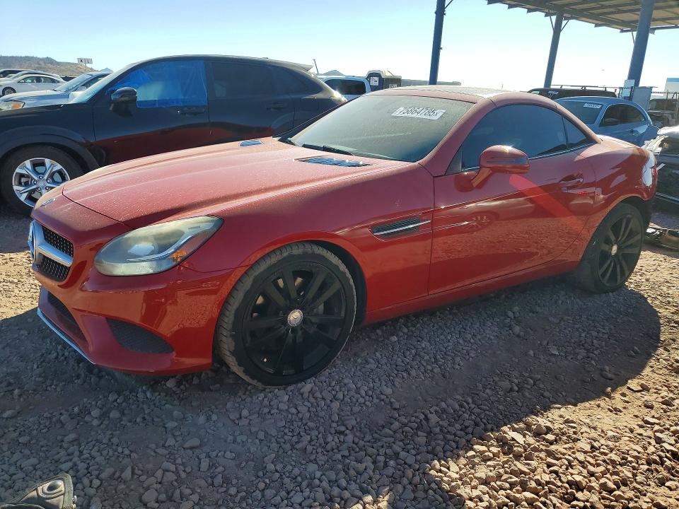 2017 Mercedes-benz Slc მანქანა იყიდება აუქციონზე, vin: WDDPK3JA8HF137641, აუქციონის ნომერი: 75864785