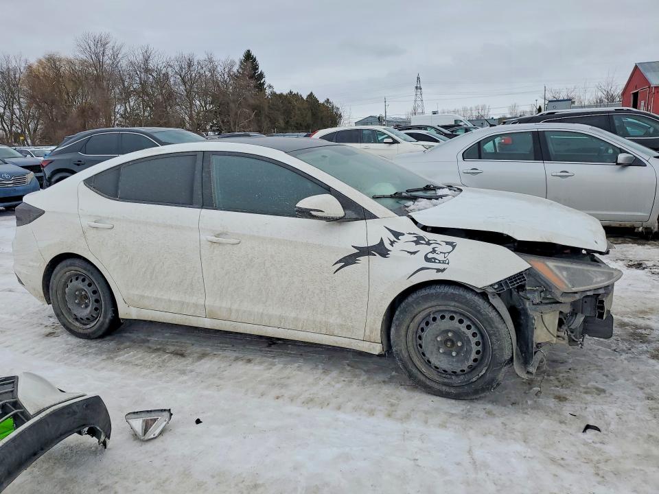 75784175 :رقم المزاد ، KMHD84LF6KU853687 vin ، 2019 Hyundai Elantra مزاد بيع