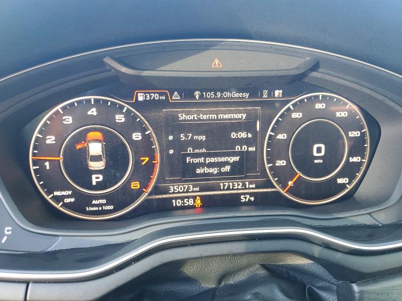 Продаж на аукціоні авто 2017 Audi A4, vin: WAUENAF42HN047713, номер лоту: 77836585