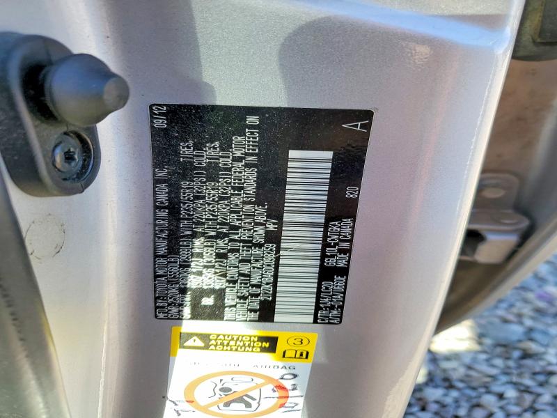 Aukcja sprzedaży 2013 Lexus Rx, vin: 2T2ZK1BA6DC098259, numer aukcji: 77568955
