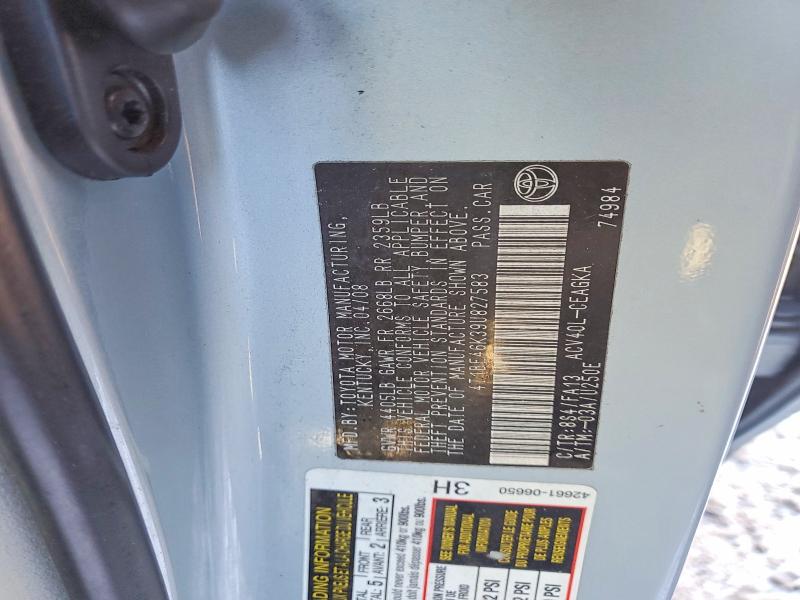 Продажа на аукционе авто 2009 Toyota Camry, vin: 4T1BE46K39U827583, номер лота: 74668455