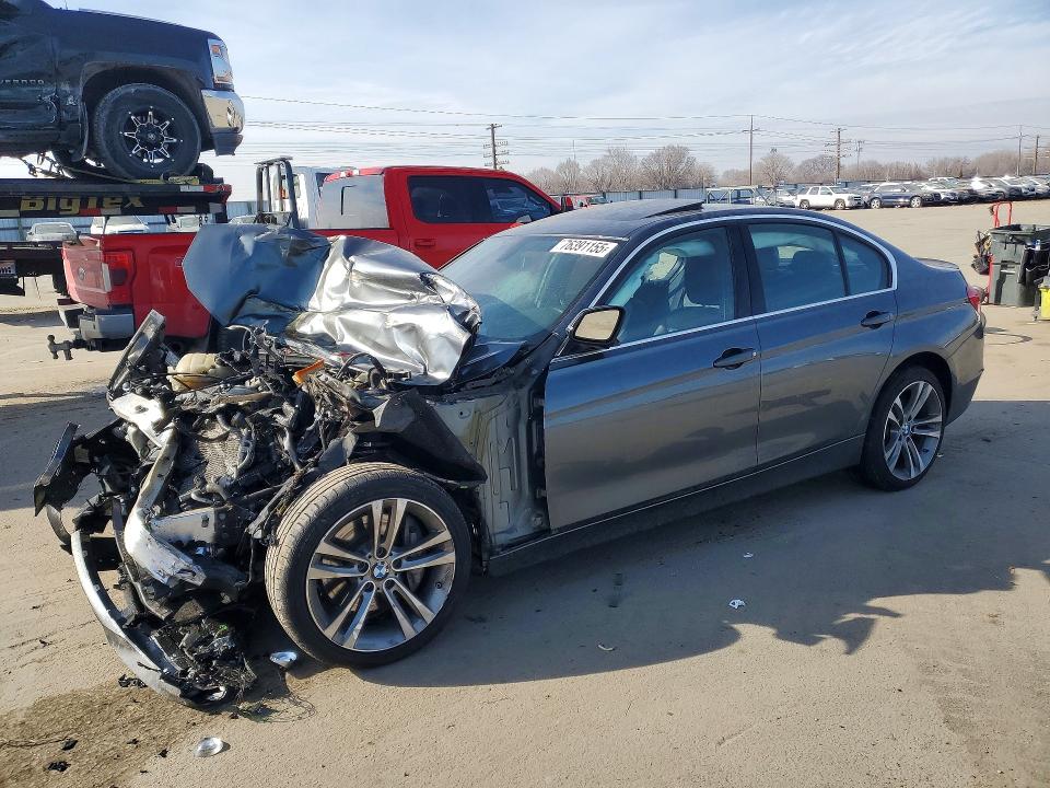 76391155 :رقم المزاد ، WBA3B9G52FNR93958 vin ، 2015 Bmw 335 مزاد بيع