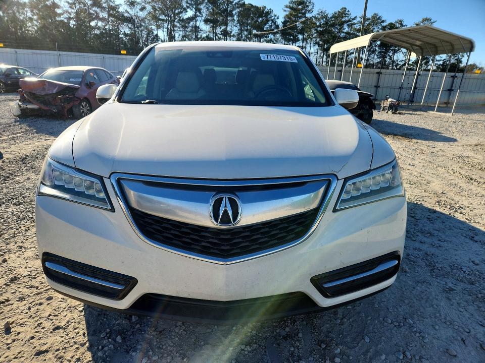 2016 Acura Mdx მანქანა იყიდება აუქციონზე, vin: 5FRYD3H42GB021278, აუქციონის ნომერი: 77157315