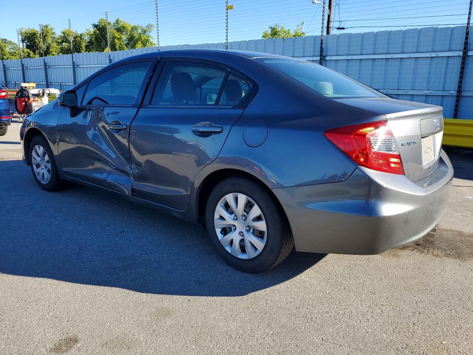 Продаж на аукціоні авто 2012 Honda Civic, vin: 19XFB2F52CE361888, номер лоту: 77801425