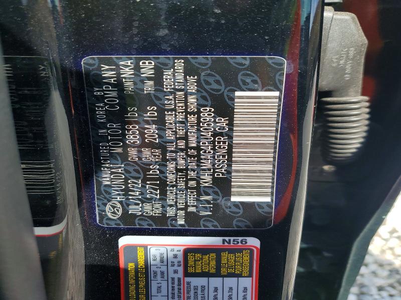 Продаж на аукціоні авто 2023 Hyundai Elantra, vin: KMHLM4AG4PU405989, номер лоту: 78418055