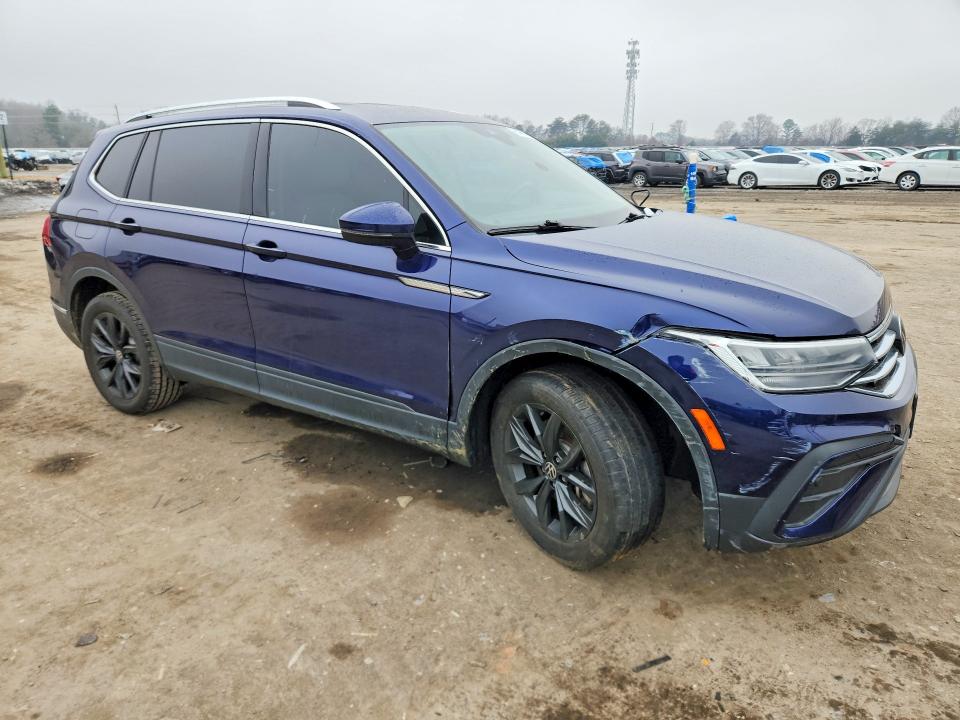 2022 Volkswagen Tiguan მანქანა იყიდება აუქციონზე, vin: 3VV3B7AX9NM058643, აუქციონის ნომერი: 76446015