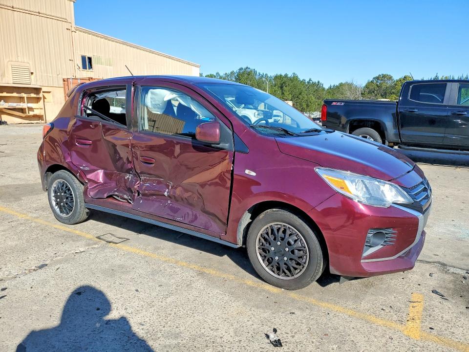 78509095 :رقم المزاد ، ML32AUHJXMH008241 vin ، 2021 Mitsubishi Mirage مزاد بيع