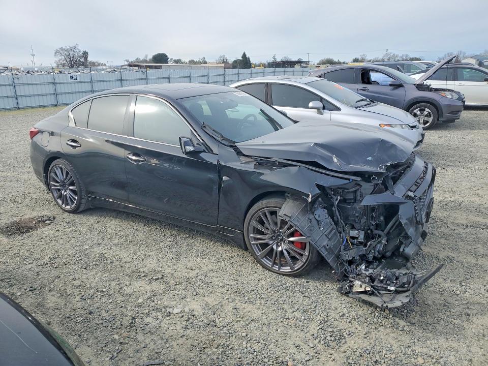 76284395 :رقم المزاد ، JN1FV7DP5PM570030 vin ، 2023 Infiniti Q50 مزاد بيع