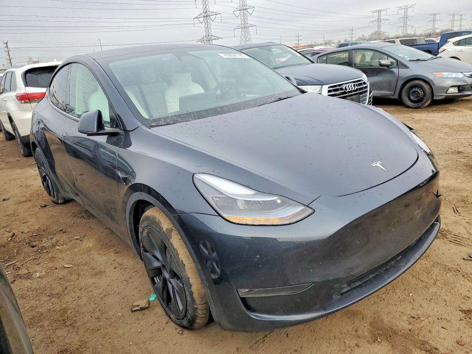 76864195 :رقم المزاد ، 7SAYGAEE4SF294289 vin ، 2025 Tesla Model Y مزاد بيع