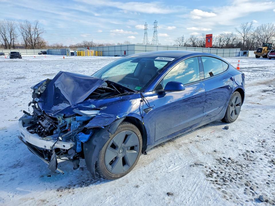 Продажа на аукционе авто 2022 Tesla Model 3, vin: 5YJ3E1EB1NF265209, номер лота: 78620555