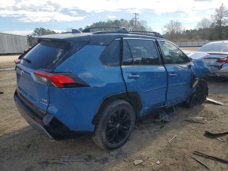 75741895 :رقم المزاد ، 4T3E6RFV6NU093928 vin ، 2022 Toyota Rav4 مزاد بيع