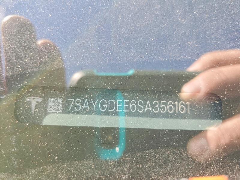 78376035 :رقم المزاد ، 7SAYGDEE6SA356161 vin ، 2025 Tesla Model Y مزاد بيع