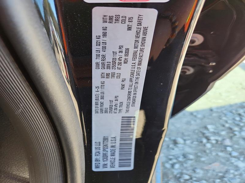 Продаж на аукціоні авто 2025 Ram 1500, vin: 1C6SRFJP0SN772881, номер лоту: 79094485