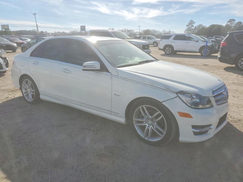 Aukcja sprzedaży 2012 Mercedes-benz C, vin: WDDGF4HB4CR239681, numer aukcji: 78453575