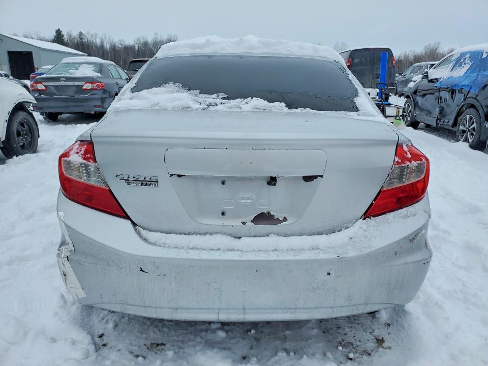 76000735 :رقم المزاد ، 2HGFB2F48CH055081 vin ، 2012 Honda Civic مزاد بيع