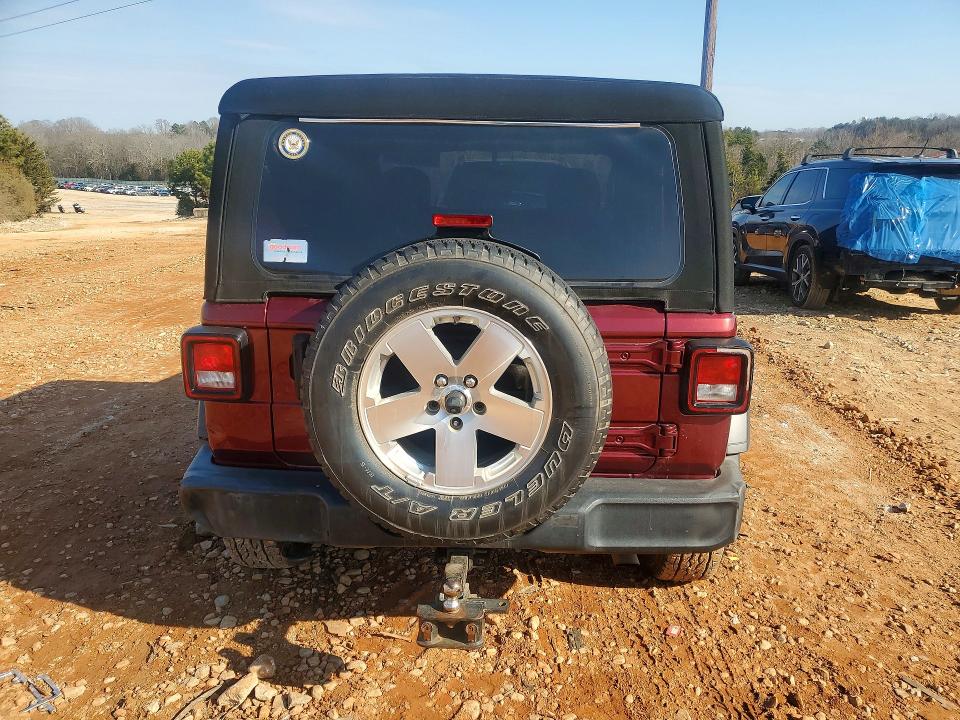 Aukcja sprzedaży 2021 Jeep Wrangler, vin: 1C4HJXAG3MW627380, numer aukcji: 76789755