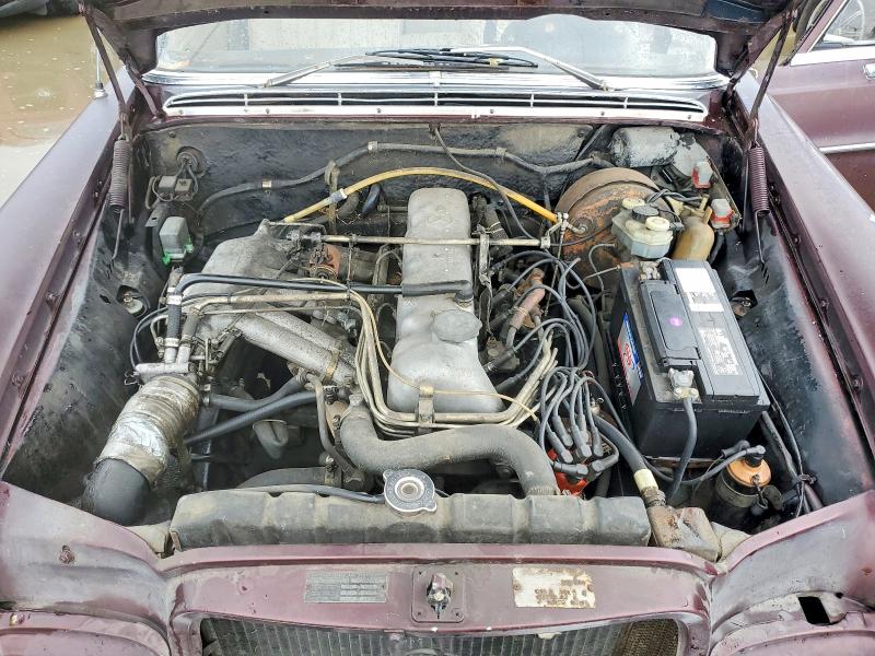 77532055 :رقم المزاد ، 10801812023868 vin ، 1969 Mercedes-benz 280 Se مزاد بيع