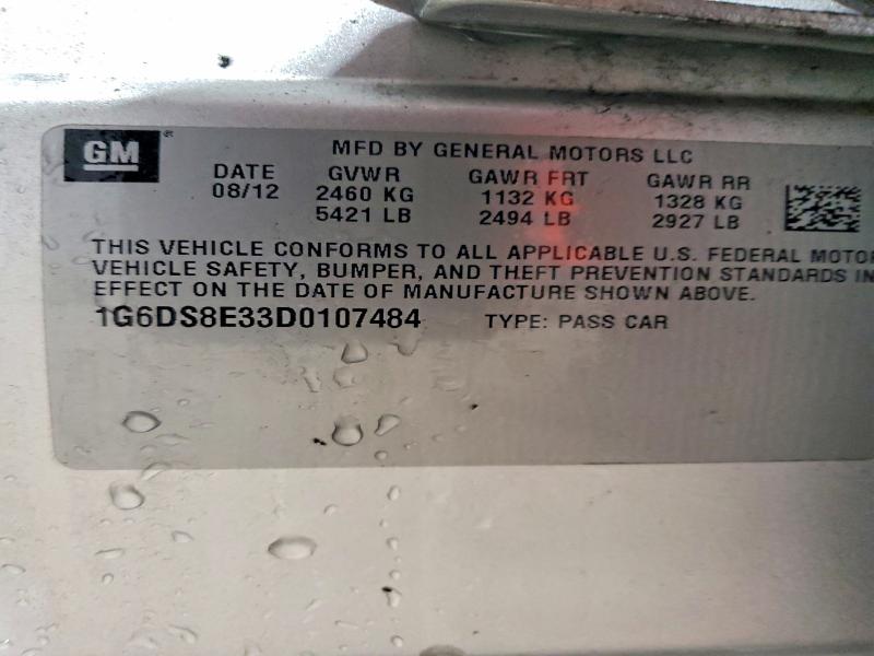 Продажа на аукционе авто 2013 Cadillac Cts, vin: 1G6DS8E33D0107484, номер лота: 78509815