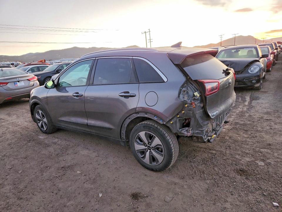 2017 Kia Niro Fe მანქანა იყიდება აუქციონზე, vin: KNDCB3LC4H5059811, აუქციონის ნომერი: 74198705