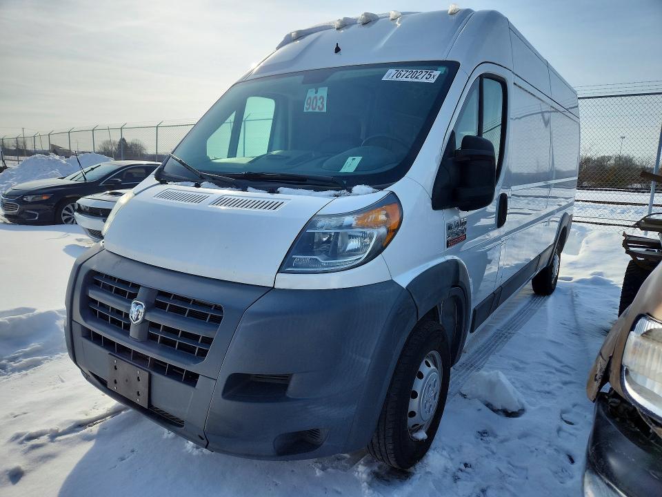 76720275 :رقم المزاد ، 3C6TRVDG7GE103741 vin ، 2016 Ram Promaster 2500 مزاد بيع
