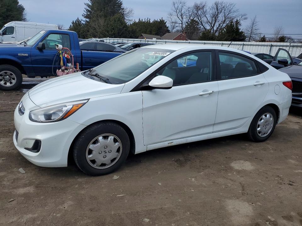 Auction sale of the 2016 Hyundai Accent, vin: KMHCT4AE8GU118186, lot number: 78644385