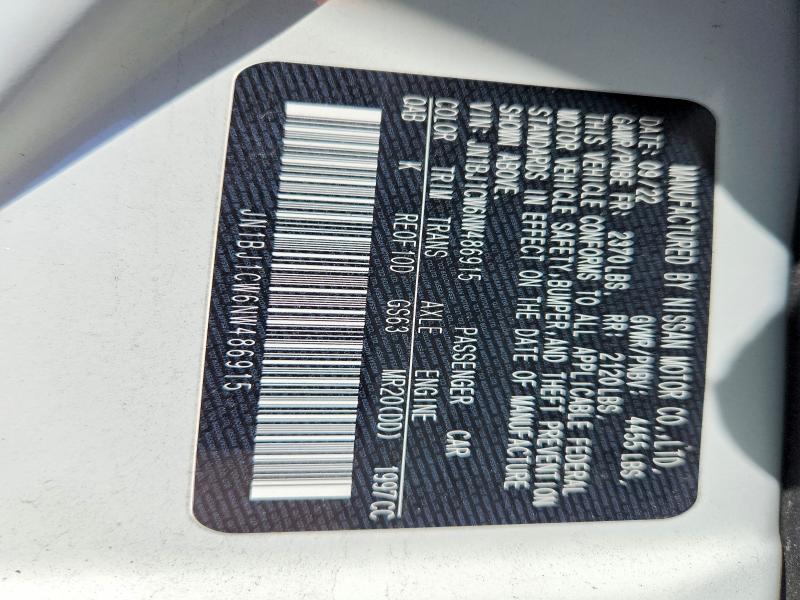 2022 Nissan Rogue Sport მანქანა იყიდება აუქციონზე, vin: JN1BJ1CW6NW486915, აუქციონის ნომერი: 77595575