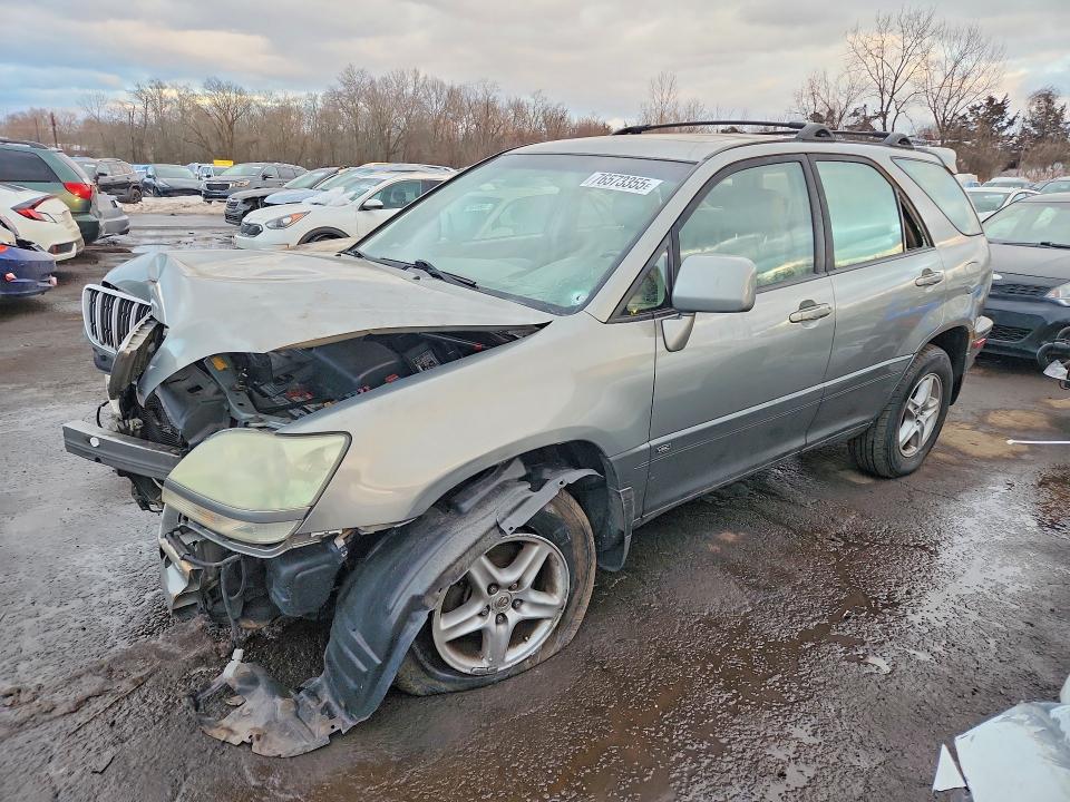 76573355 :رقم المزاد ، JTJHF10U520275762 vin ، 2002 Lexus Rx 300 مزاد بيع