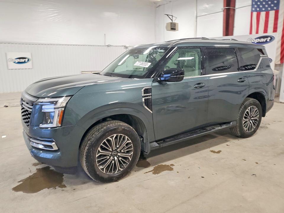 77106555 :رقم المزاد ، JN8AY3EE1S9403216 vin ، 2025 Nissan Armada مزاد بيع