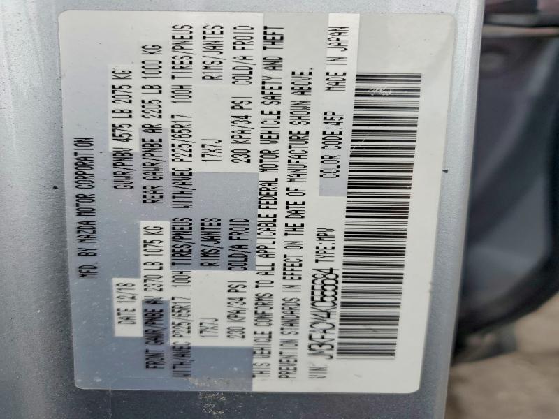 78524015 :رقم المزاد ، JM3KFACM4K0555684 vin ، 2019 Mazda Cx-5 مزاد بيع