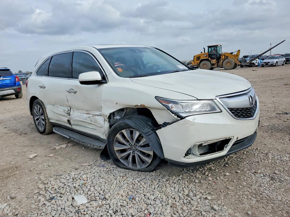77796035 :رقم المزاد ، 5FRYD3H42GB020504 vin ، 2016 Acura Mdx مزاد بيع