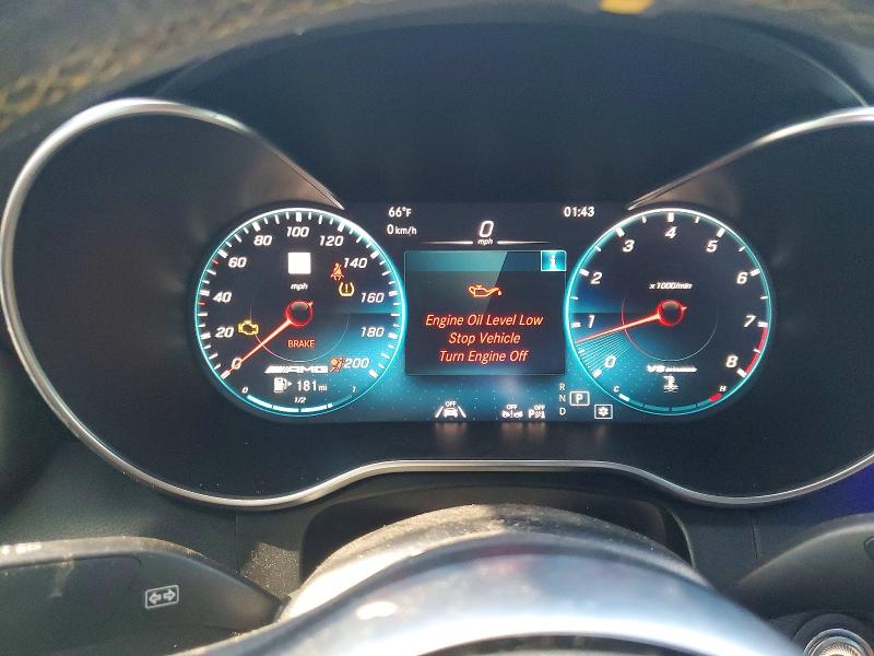 Aukcja sprzedaży 2020 Mercedes-benz Glc Coupe, vin: W1N0J8KB7LF819592, numer aukcji: 77353245
