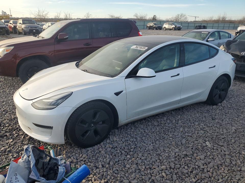 2021 Tesla Model 3 მანქანა იყიდება აუქციონზე, vin: 5YJ3E1EB6MF980050, აუქციონის ნომერი: 76629535