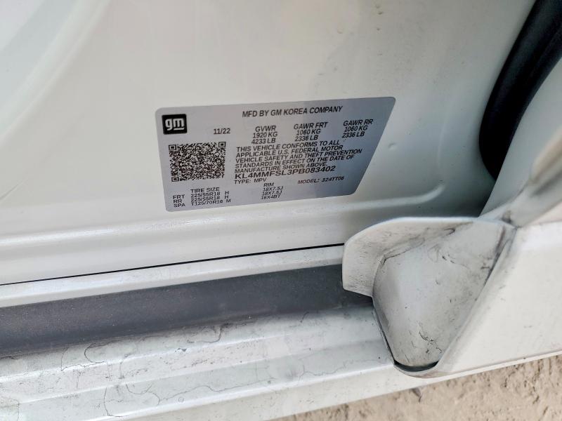77663635 :رقم المزاد ، KL4MMFSL3PB083402 vin ، 2023 Buick Encore Gx مزاد بيع
