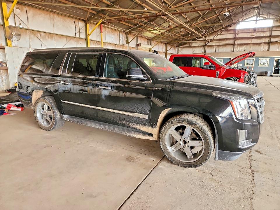 77011845 :رقم المزاد ، 1GYS3SKJ3FR627971 vin ، 2015 Cadillac Escalade مزاد بيع
