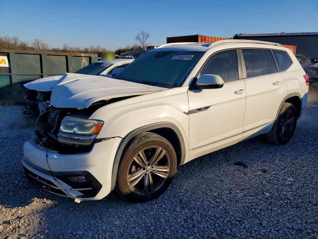 75440135 :رقم المزاد ، 1V2YR2CA2KC618879 vin ، 2019 Volkswagen Atlas مزاد بيع
