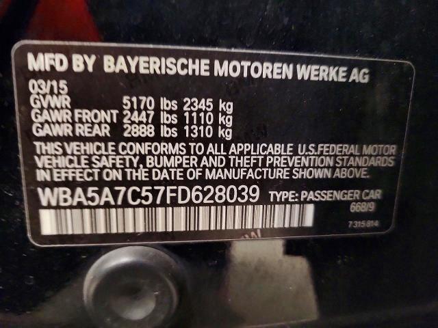 Aukcja sprzedaży 2015 Bmw 528, vin: WBA5A7C57FD628039, numer aukcji: 79166245