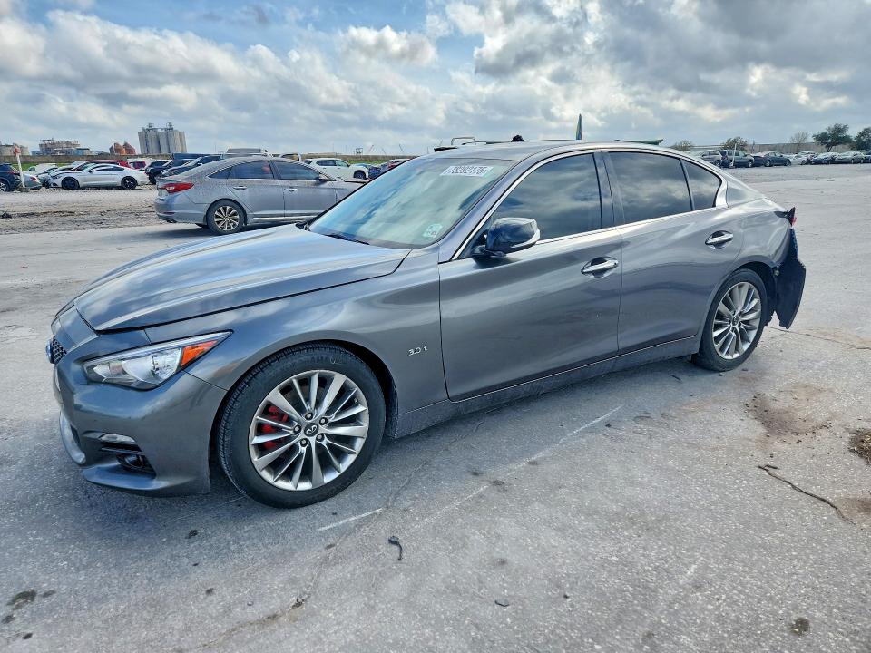 Продаж на аукціоні авто 2018 Infiniti Q50 Luxe, vin: JN1EV7AP4JM364530, номер лоту: 78292175