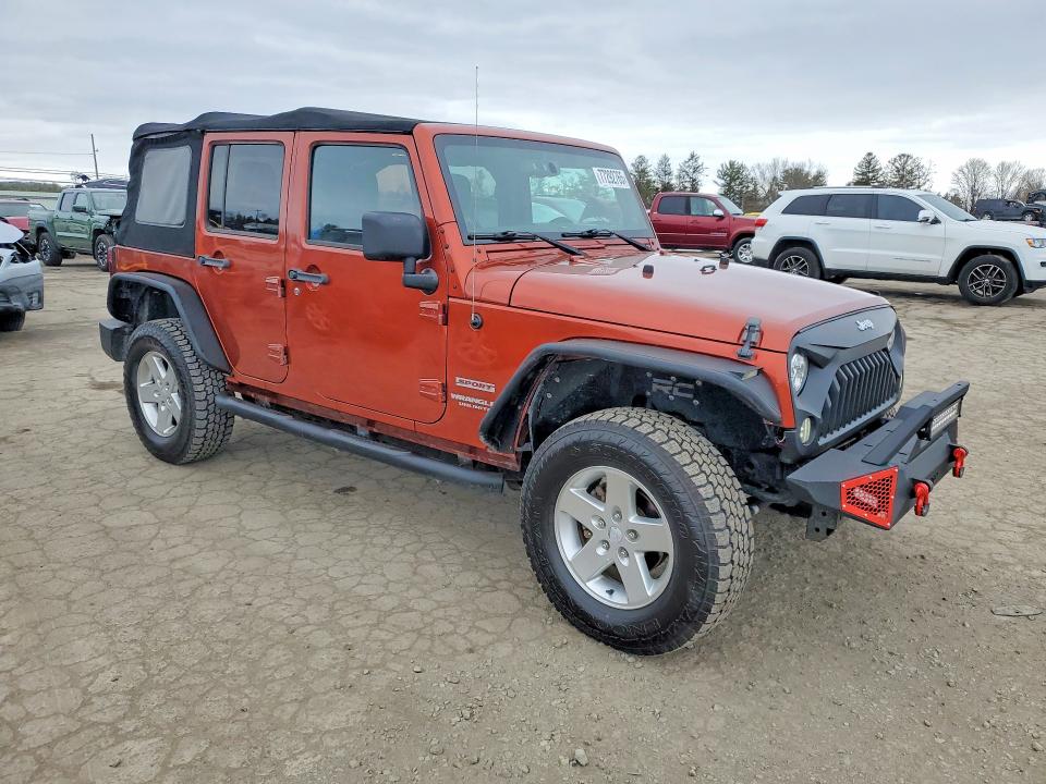 Aukcja sprzedaży 2014 Jeep Wrangler U, vin: 1C4BJWDG4EL195929, numer aukcji: 77292765