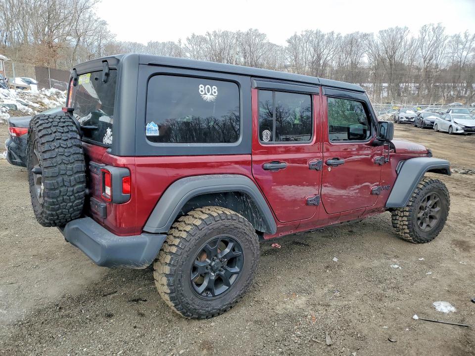 2021 Jeep Wrangler Unlimited მანქანა იყიდება აუქციონზე, vin: 1C4HJXDN9MW577725, აუქციონის ნომერი: 75076135