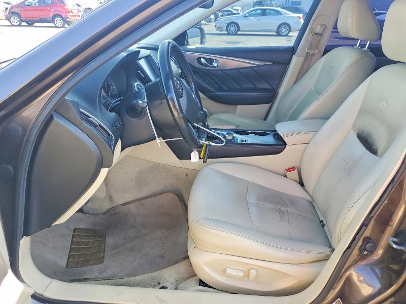 2014 Infiniti Q50 მანქანა იყიდება აუქციონზე, vin: JN1BV7AP3EM676928, აუქციონის ნომერი: 75507355