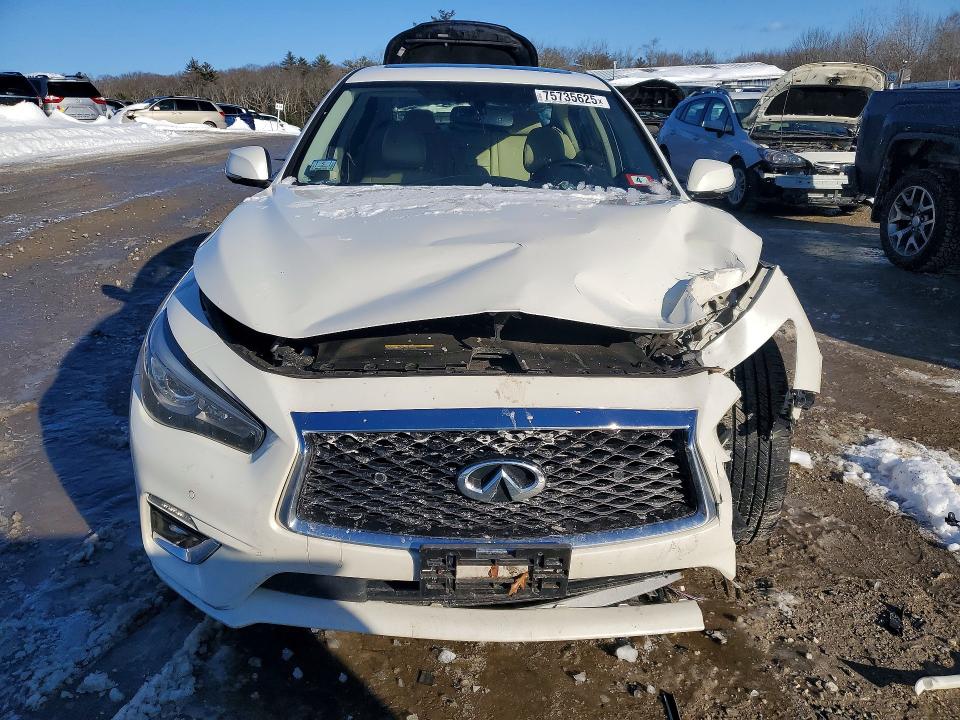 75735625 :رقم المزاد ، JN1EV7AR4KM556565 vin ، 2019 Infiniti Q50 مزاد بيع