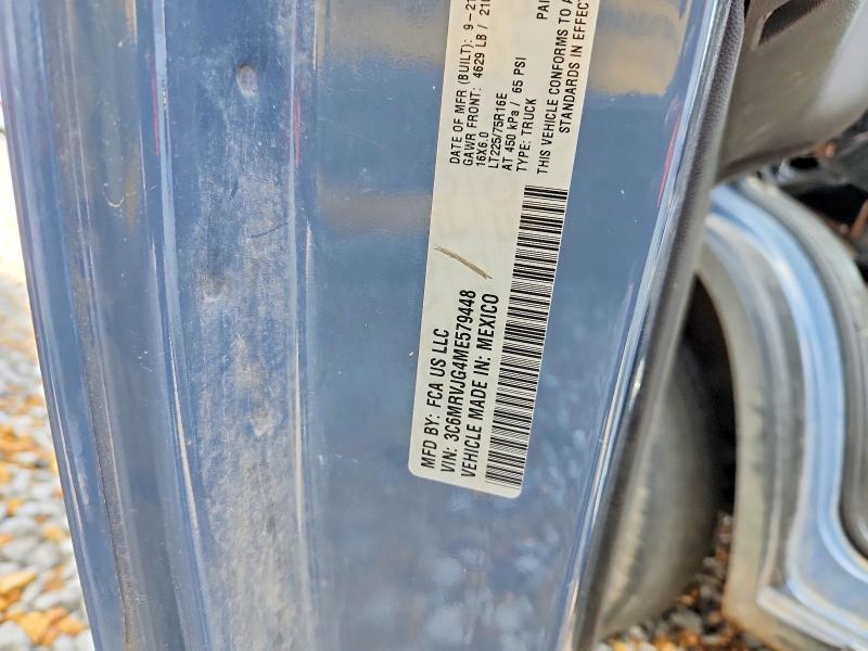 2021 Ram Promaster 3500 მანქანა იყიდება აუქციონზე, vin: 3C6MRVJG4ME579448, აუქციონის ნომერი: 78775315